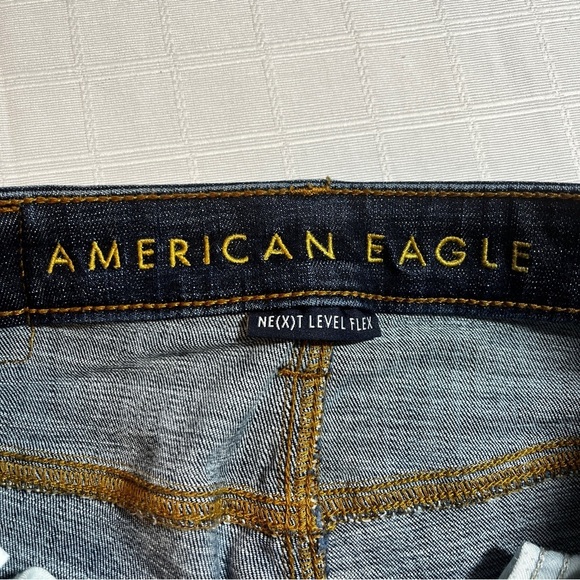 American Eagle Outfitters Dark Blue Straight Jeans Men's 29x32 Classic - Picture 6 of 10